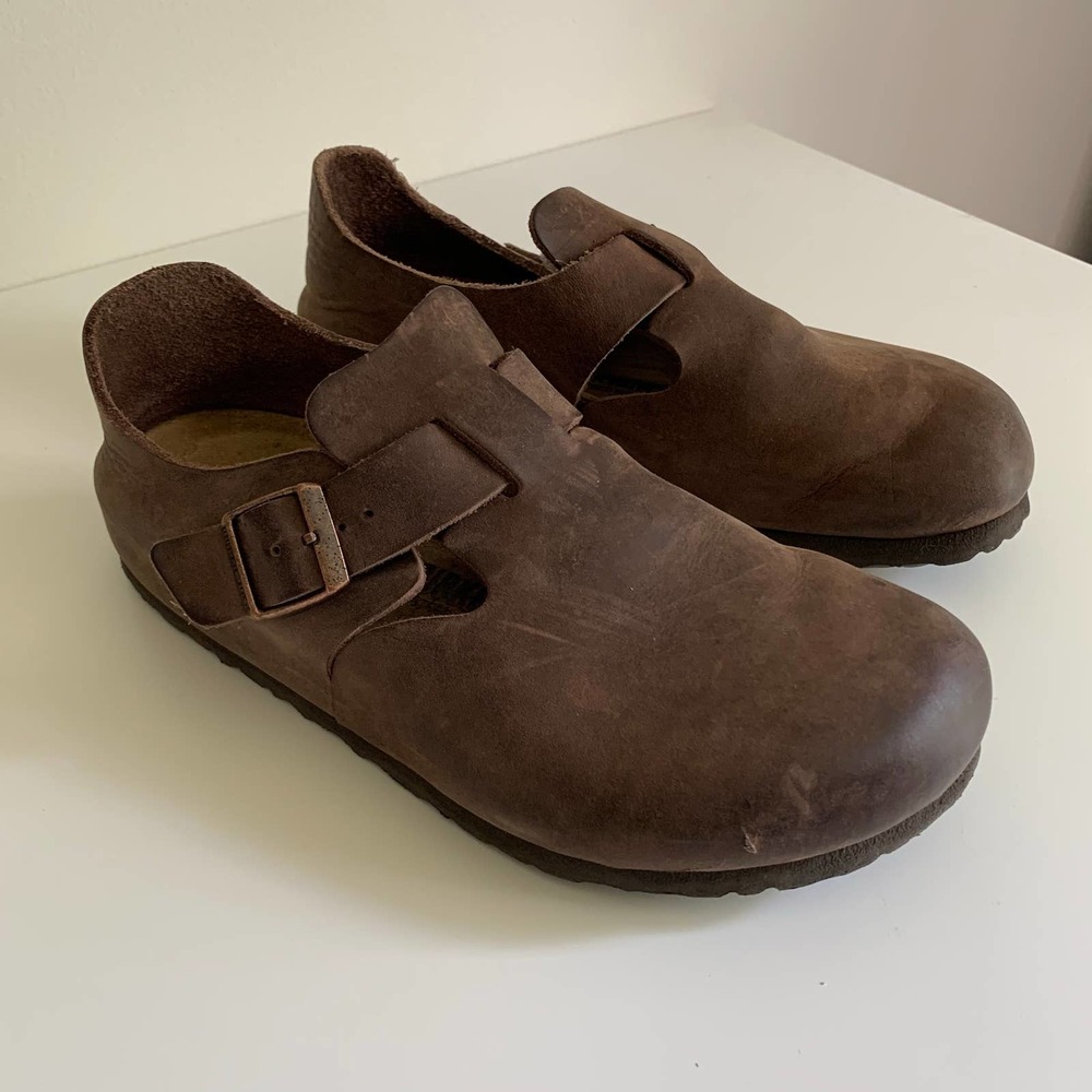 Birkenstock London Leather Shoes Size 40
